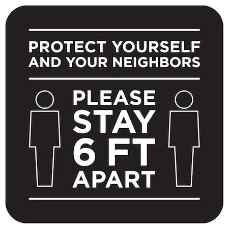 Protect Your Neighbor, Black, 15, 8456BK